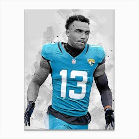 Christian Kirk Jacksonville Jaguars Canvas Print