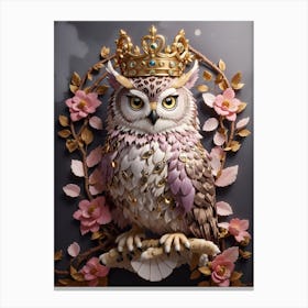 Default Owl Leopard Color Fantasy Motherofpearl Shade Crown Go 0 9795bedf 13b4 4c0e 93c9 Fd2f323f1bf8 1 Canvas Print