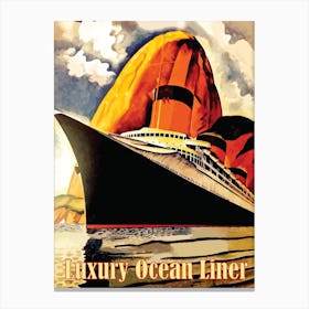 Luxury Ocean Liner Canvas Print