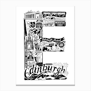 Edinburgh Canvas Print