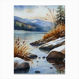 Winter Landscape 11 Canvas Print