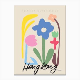 Flower Et Flora Hong Kong Canvas Print