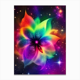 Galaxy Flower 1 Canvas Print