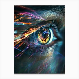 Eye Of The Future 3 Canvas Print