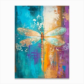 Dragonfly Canvas Art Art Canvas Print