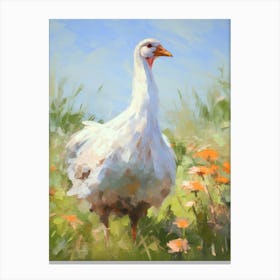Bird Painting Turkey 2 Canvas Print