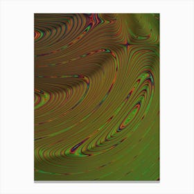 Psychedelic Abstract Pattern Canvas Print