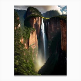 Angel Falls, Venezuela Realistic Photograph (1) Canvas Print