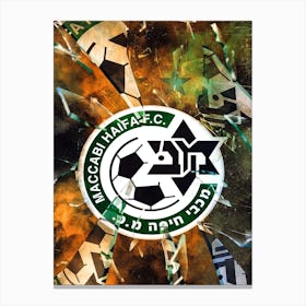 Maccabi Haifa Canvas Print