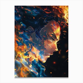 Tanjiro Kamado Demon Slayer 4 Canvas Print