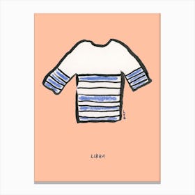 Suéteres del zodiaco | Libra Canvas Print