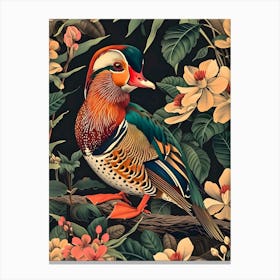 Mandarin Duck Canvas Print