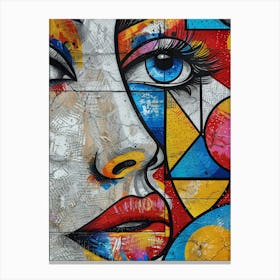 Street Art 2 Canvas Print