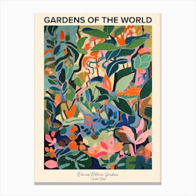 Denver Botanic Gardens Usa Gardens Of The World Poster Canvas Print
