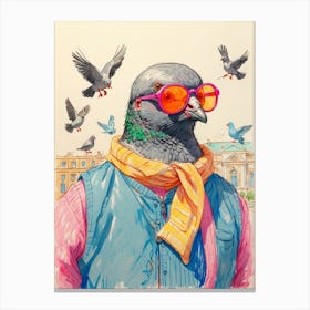 Pigeon 3 Canvas Print