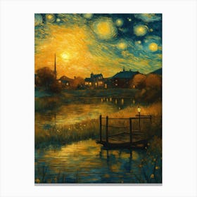 Starry Night 8 Canvas Print