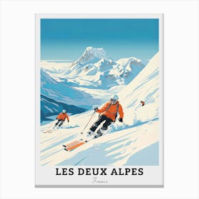 Les Deux Alps Travel Canvas Print