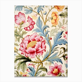 Floral Wallpaper 313 Canvas Print