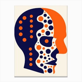 Head Of A Man Canvas Print