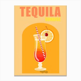 Tequila Sunrise Canvas Print