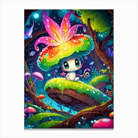 Mushroom Fairy Canvas Print