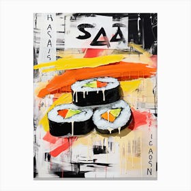 Sushi 5 Canvas Print