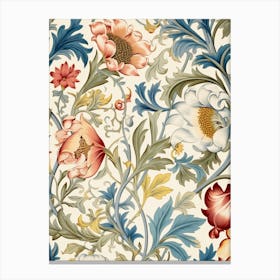 Floral Wallpaper 21 Canvas Print