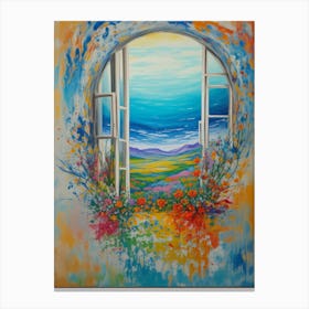 Open Window 4 Canvas Print