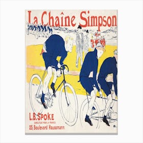 La Chaine Simpson Canvas Print