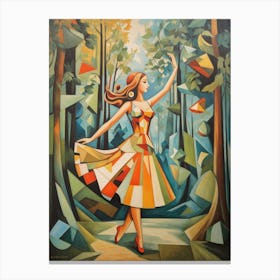 Dance In The Woods 1 Canvas Print