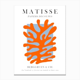 Floral matisse 1 Canvas Print