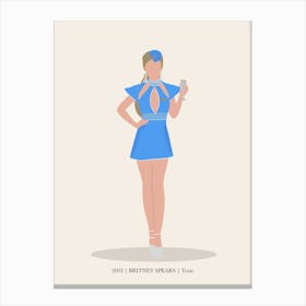 Britney Spears Toxic Music Pop Culture Canvas Print