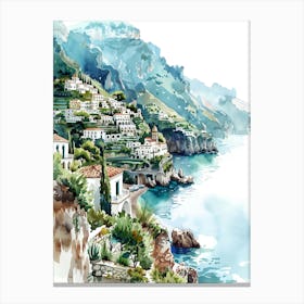 Amalfi Coast Italy Canvas Print