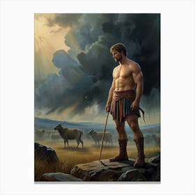 God Of The Gods Canvas Print