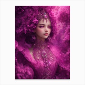 Portrait Of A Doll Canvas Print