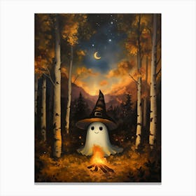 Ghost In The Woods 7 Canvas Print