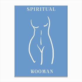 Spiritual Wooman 7 Canvas Print