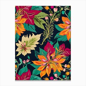 Floral Pattern 5 Canvas Print