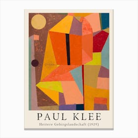 Paul Klee Canvas Print