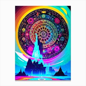 Psychedelic Art, Psychedelic Art, Psychedelic Art, Psychedelic Art, 1 Canvas Print