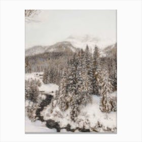 Winter Scene 4 Canvas Print