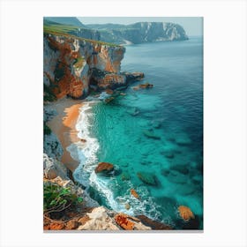 Mediterranean Coast 1 Canvas Print