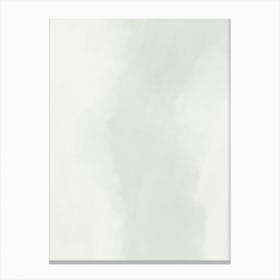 White And Gray Watercolor Painting Canvas Print