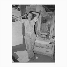 Untitled Photo, Possibly Related To Wife Of Wpa (Works Progress Administrationwork Projects Canvas Print