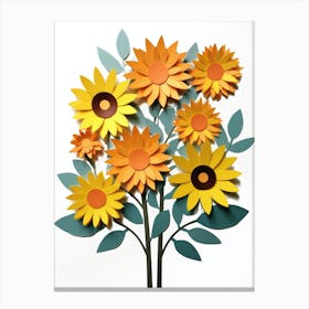 Sunflowers 48 Canvas Print