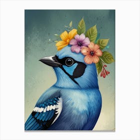 Blue Jay 2 Canvas Print