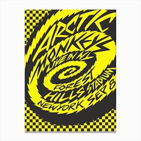 Arctic Monkeys Live In New York Canvas Print