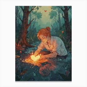 Heart Of The Forest 3 Canvas Print