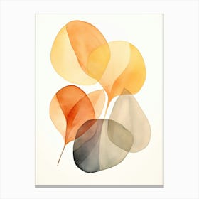 Abstract Botanical Art 3 Canvas Print