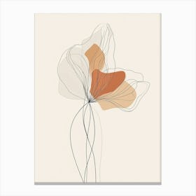 Abstract Flower 10 Canvas Print